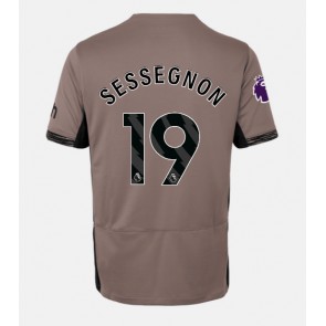 Tottenham Hotspur Ryan Sessegnon #19 Rezervni Dres 2023-24 Kratak Rukavima